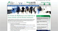 Desktop Screenshot of info-reference.qc.ca