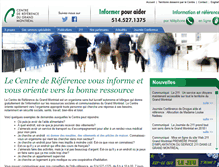 Tablet Screenshot of info-reference.qc.ca